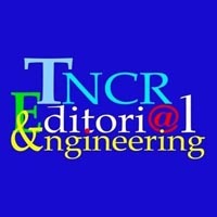 Il logo dell'azienda per cui ho lavorato TNCR Editorial Engineering
