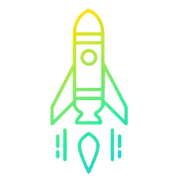 L'immagine di un razzo per rappresentare le startup